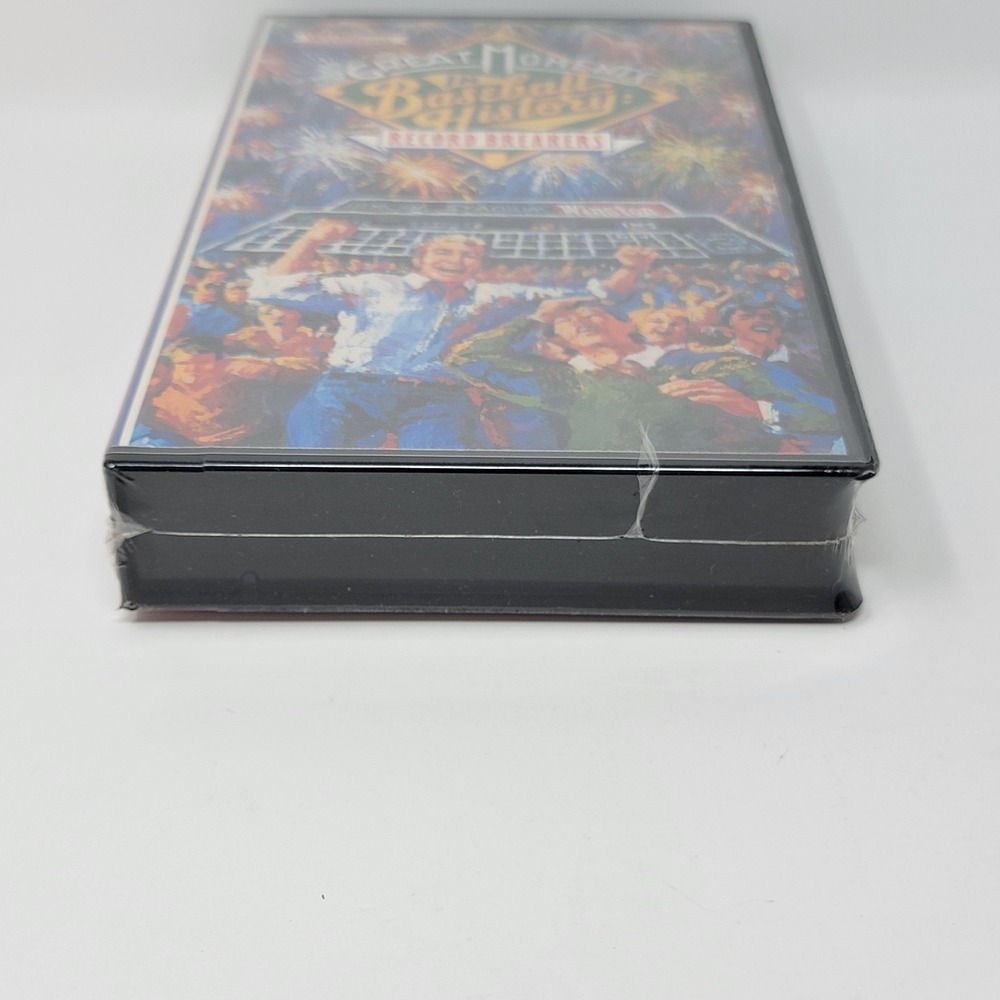 Sealed Winston Sports ~ Great Moments In Baseball History ~ Record Breakers VHS - Picture 11 of 11
